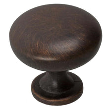 Load image into Gallery viewer, 28.5 mm (1.125&quot;) Weathered Nickel Classic Round Solid Cabinet Knob
