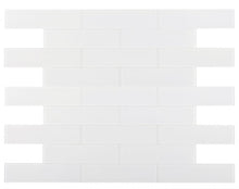 Load image into Gallery viewer, Elysium Tiles Lucy White Frosted 4&quot; x 16&quot; Subway Tile
