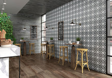Load image into Gallery viewer, GT Retro Neuve Collection Radiant Frame 7.875&quot; x 7.875&quot; Ceramic Tile (8.17 ft² Per Box)
