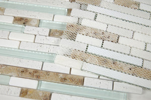 Elysium Tiles Pelasgus Light 11.75" x 12" Mosaic Tile