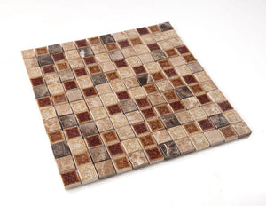 Elysium Tiles Princess Square 11.75" x 11.75" Mosaic Tile