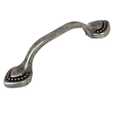 Load image into Gallery viewer, 76mm (3&quot;) Center to Center Oil Rubbed Bronze Beaded Spade Pull Cabinet Hardware Handle
