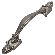 Load image into Gallery viewer, 89mm (3.5&quot;) Center to Center Satin Nickel Rustic Cabinet Pull
