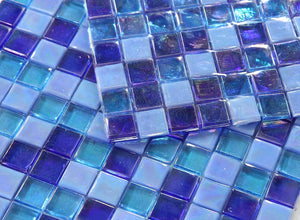 Elysium Tiles Laguna Ocean Square 11.75" x 11.75" Mosaic Tile