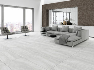 MSI Praia Grey 24" x 48" Polished Porcelain Tile