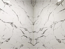 Load image into Gallery viewer, Elite Stone Calacatas Vega Polished 108&quot; x 42&quot; Prefabricated Quartz Slab
