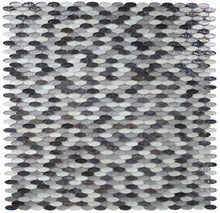 Load image into Gallery viewer, Elysium Tiles Inari Grey Oval 11&quot; x 11.50&quot; Mosaic Tile
