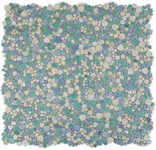 Load image into Gallery viewer, Elysium Tiles Growing Sea Pebble 11.5&quot; x 11.5&quot; Mosaic Tile
