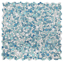 Load image into Gallery viewer, Elysium Tiles Growing Jewel Iris 11.5&quot; x 11.5&quot; Mosaic Tile
