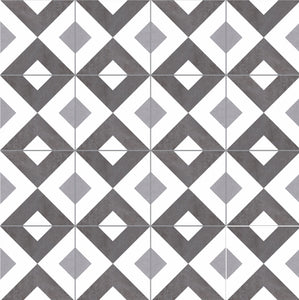 GT Retro Neuve Collection V Cut 7.875" x 7.875" Ceramic Tile (8.17 ft² Per Box)