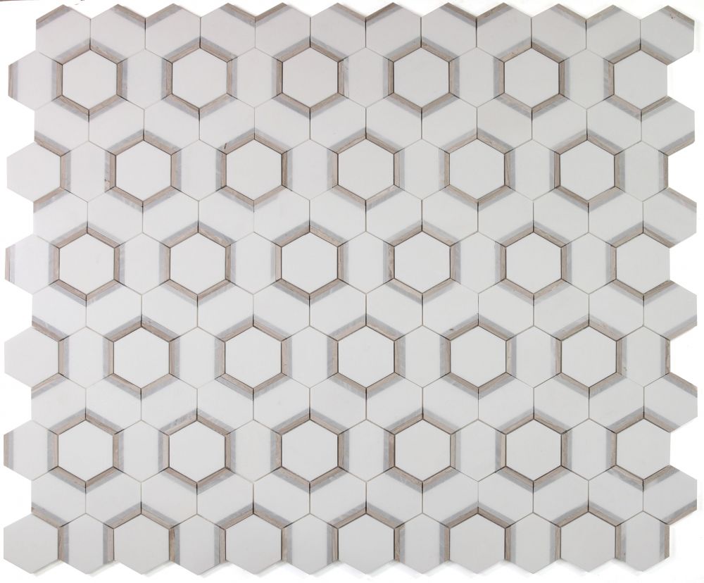 Elysium Tiles Hexagon Royal Sky 12