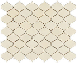 Elysium Tiles Calabash Ivory 6" x 6" Mosaic Tile