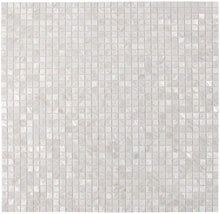 Load image into Gallery viewer, Elysium Tiles Pearl White Square 11.75&quot; x 11.75&quot; Mosaic Tile
