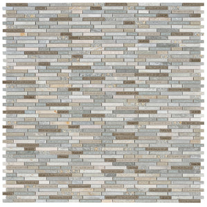 Elysium Tiles Selene Beach Stack 11.75" x 11.75" Mosaic Tile