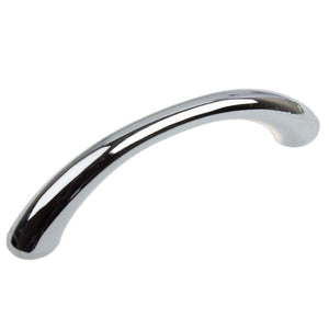70mm (2.75") Center to Center Polished Chrome Modern Loop Pull Cabinet Hardware Handle