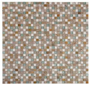 Elysium Tiles Selene Summer 11.75" x 11.75" Mosaic Tile