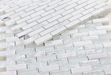 Load image into Gallery viewer, Elysium Tiles Icy Stack 11.75&quot; x 12&quot; Mosaic Tile
