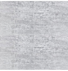 Elysium Tiles Aura Silver 4" x 23.60" Subway Tile