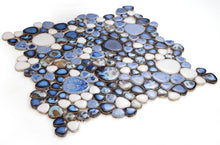 Load image into Gallery viewer, Elysium Tiles Growing Royal Blue 11.5&quot; x 11.5&quot; Mosaic Tile
