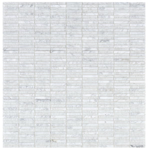 Elysium Tiles Icy Band 11.75" x 12" Mosaic Tile