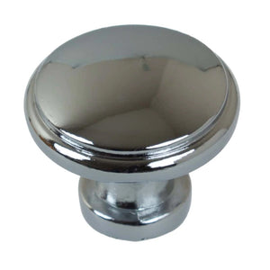 28.5 mm (1.125") Polished Chrome Round Ring Classic Cabinet Knob