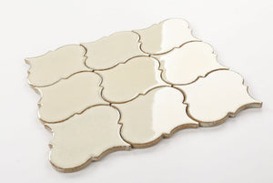 Elysium Tiles Calabash Ivory 6" x 6" Mosaic Tile