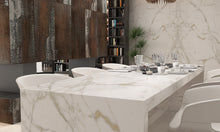 Load image into Gallery viewer, SinterClad Naturale Collection Vena Oro 126&quot; x 63&quot; x 6mm (55.13 ft²) Polished Porcelain Slab
