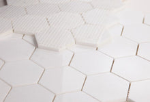 Load image into Gallery viewer, Elysium Tiles Hexagon Thassos Polished 10.25&quot; x 11.75&quot; Mosaic Tile
