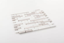 Load image into Gallery viewer, Elysium Tiles Haisa Grey Stack 12&quot; x 12&quot; Mosaic Tile
