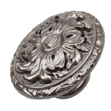 Load image into Gallery viewer, 51mm (2&quot;) Oil Rubbed Bronze Old World Ornate Oval Cabinet Knob
