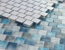 Load image into Gallery viewer, Elysium Tiles Art Ocean Square 11.5&quot; x 11.5&quot; Mosaic Tile
