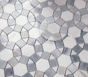 Elysium Tiles Aether Dusk 11.5" x 12" Mosaic Tile
