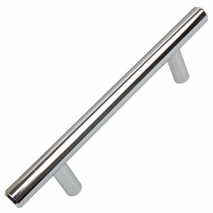 95mm (3.75") Center to Center Stainless Steel Modern Cabinet Hardware Handle