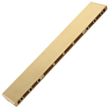 Load image into Gallery viewer, 127mm (5&quot;) Satin Gold Contemporary Cabinet Finger Pull
