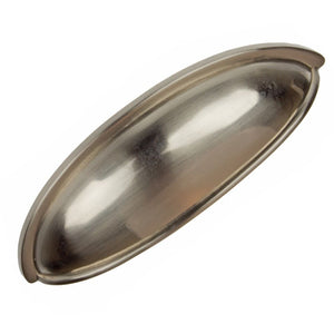 74.6mm (2 15/16") Center to Center Satin Nickel Classic Bin Pull Cabinet Hardware Cup Handle