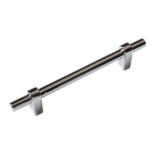 Load image into Gallery viewer, 108mm (4.25&quot;) Center to Center Matte Black European Solid Cabinet Bar Pull
