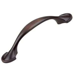 76mm (3") Center to Center Matte Black Classic Arch Pull Cabinet Hardware Handle