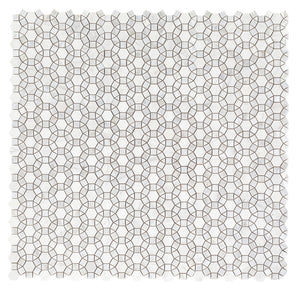 Elysium Tiles Diana Aether 11.5" x 12" Mosaic Tile