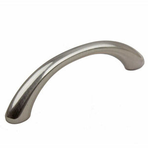70mm (2.75") Center to Center Polished Chrome Modern Loop Pull Cabinet Hardware Handle