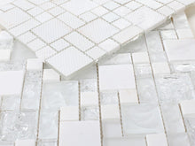 Load image into Gallery viewer, Elysium Tiles Icy Pure 12&quot; x 12&quot; Mosaic Tile
