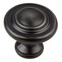 Load image into Gallery viewer, 32mm (1.25&quot;) Satin Pewter Classic Round Ring Cabinet Knob

