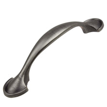 Load image into Gallery viewer, 76mm (3&quot;) Center to Center Satin Pewter Classic Arch Pull Cabinet Hardware Handle
