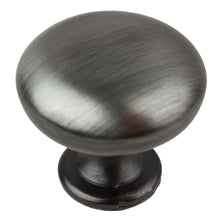 Load image into Gallery viewer, 28.5 mm (1.125&quot;) Antique Brass Classic Round Solid Cabinet Knob
