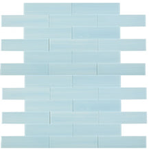 Load image into Gallery viewer, Elysium Tiles Lucy Blue Painting 4&quot; x 16&quot; Subway Tile
