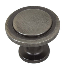 Load image into Gallery viewer, 32mm (1.25&quot;) Weathered Nickel Classic Round Ring Cabinet Knobs
