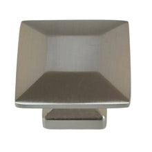 Load image into Gallery viewer, 35mm (1.375&quot;) Brass Gold Modern Square Cabinet Knob
