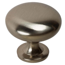 Load image into Gallery viewer, 28.5 mm (1.125&quot;) Brass Gold Classic Round Solid Cabinet Knob
