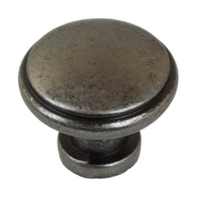 Load image into Gallery viewer, 28.5 mm (1.125&quot;) Satin Nickel Round Ring Classic Cabinet Knob
