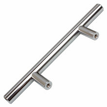 Load image into Gallery viewer, 76mm (3&quot;) Center to Center Stainless Steel Modern Solid Steel Cabinet Hardware Handle
