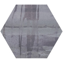 Load image into Gallery viewer, GT Princeton Glaze Hex Series Victorian Pewter 4.75&quot; x 5.5&quot; Mosaic Tile (4.54 ft² Per Box)
